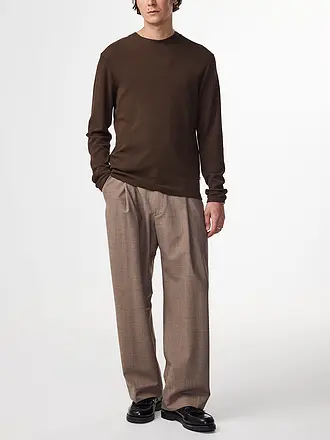 NN.07 | Langarmshirt CLIVE | braun